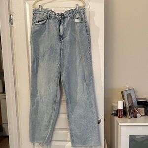 H&M Light Blue Boyfriend Jeans
